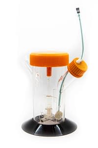 Spinner flask with glucose sensor